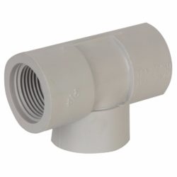 Tuboplast - Tee 3/4" con Rosca PVC