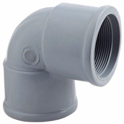 Codo pvc-p c/r 2" 90°"