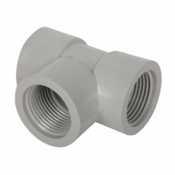 Tuboplast - Tee 1" con Rosca PVC