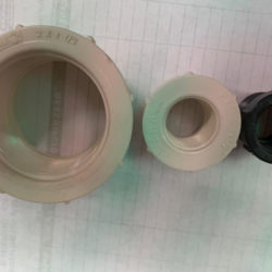 Reducción PVC 1/2" hasta 4" con Rosca